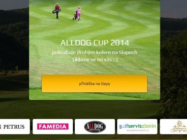Obrázek pro článek - Společnost Famedia jako jeden ze sponzorů golfového turnaje ALLDOG CUP 2014