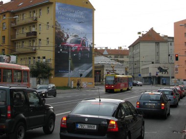 Obrázek pro článek - Reklamní štíty po celé ČR pro Mercedes-Benz Citan