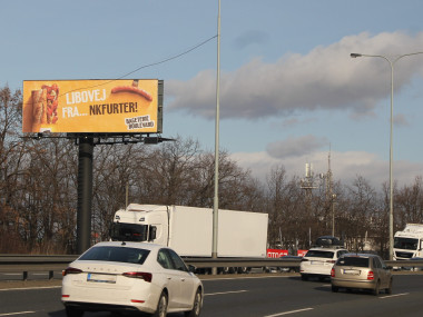 Obrázek pro článek - Bageterie Boulevard v únorové kampani na bigboardech po Praze