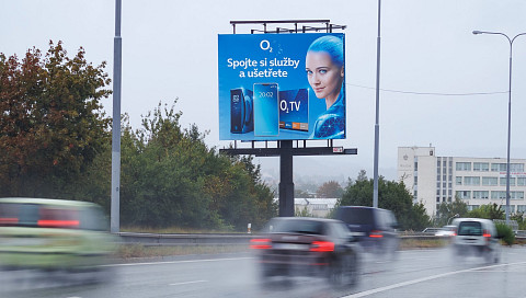 O2 na double bigboardech dominantou silnic O2 na double bigboardech dominantou silnic