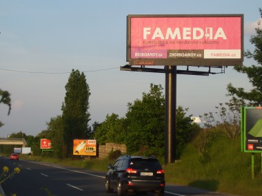 Obrázek pro článek - Famedia se prezentuje na bigboardech po celé ČR
