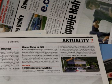 Obrázek pro článek - Marketing & Media: Famedia rozšiřuje portfolio