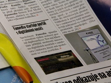 Obrázek pro článek - Marketing & Media: Famedia startuje portál s digitálními nosiči