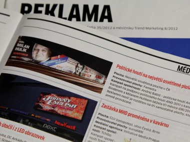 Obrázek pro článek - Marketing & Media: Politické hnutí na největší osvětlené ploše