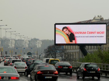 Obrázek pro článek - Centrum Černý most na digiboardech