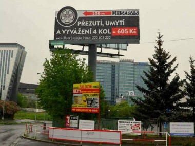 Obrázek pro článek - 3H Servis se představuje bigboardem s kreativní nástavbou