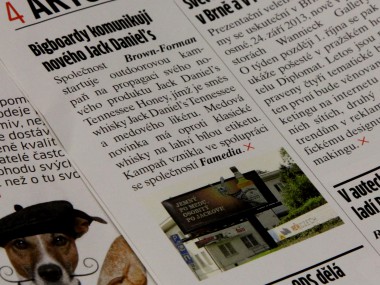 Obrázek pro článek - MARKETING & MEDIA: Bigboardy komunikují nového Jack Daniel's