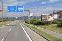 Žilina - Ľavobrežná cesta, nový severný obchvat z Bratislavy, pred odbočkou na Terchovú a Tepličku nad Váhom - 13043336-8/1/1/38/3