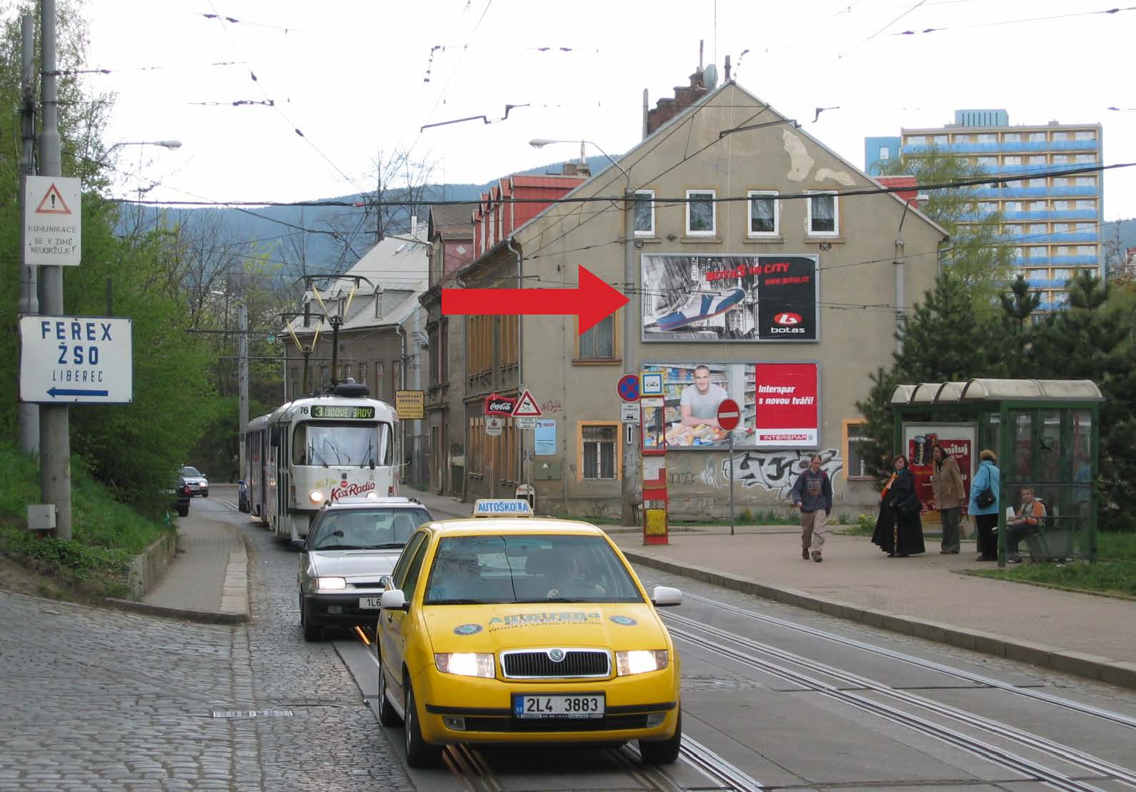 Liberec - Hanychovská,z centra - 12014278-10500010